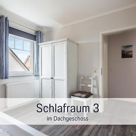 בית נופש Komfortables Strandzauber Auf Fuer 8 Personen Mit 4 Schlafzimmern Und 2 Baedern